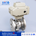 DIN PN16 industrial flange ball valve